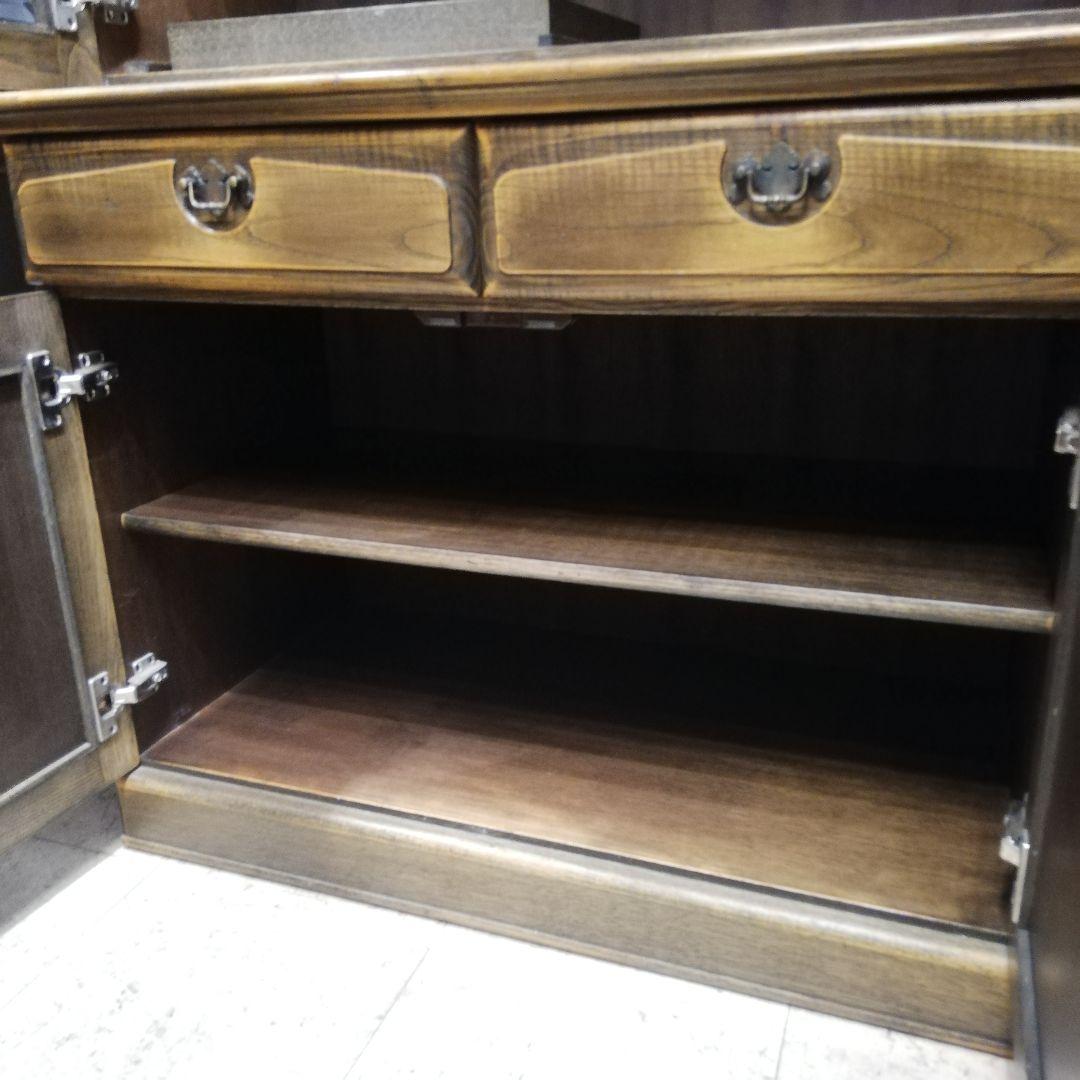 M●年末Sale東名 ヤイリファニチャー ヴィンテージカップボード　国産