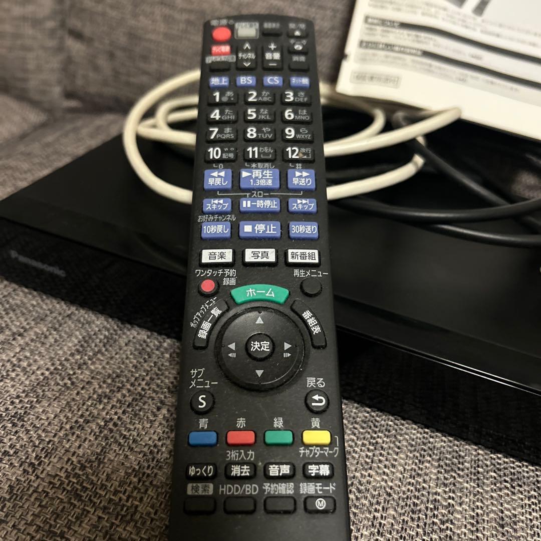 動作確認済　Panasonic DMR-2CW100 ブルーレイレコーダー