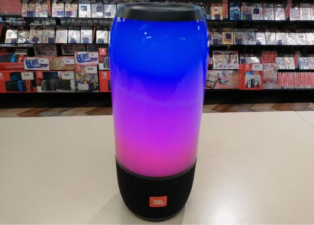 JBL ワイヤレススピーカー グレー・オレンジ