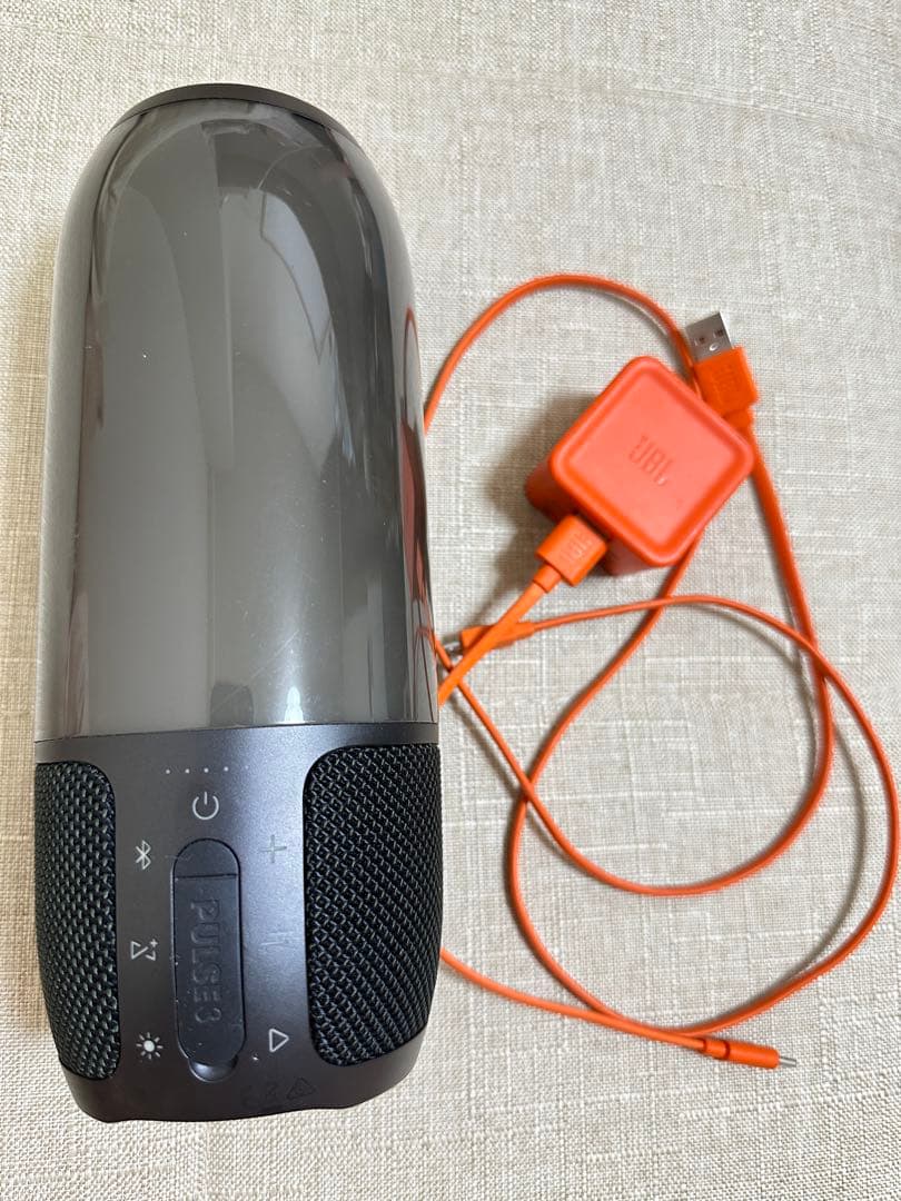 JBL ワイヤレススピーカー グレー・オレンジ
