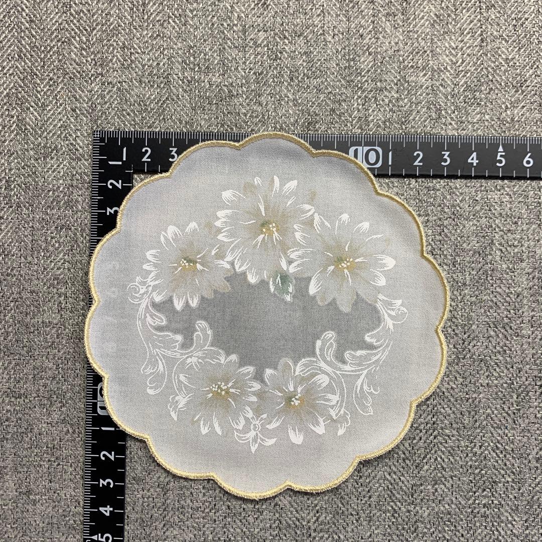 クリスチャンディオール　マーガレット　コースター　スプーン　コーヒー　リボン