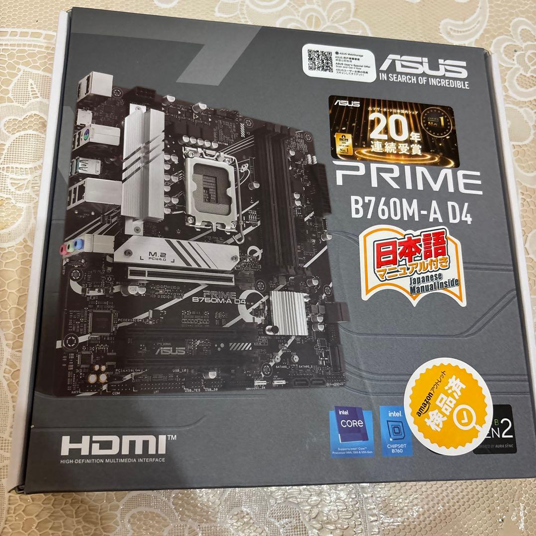 その他 ASUS PRIME B760M-A D4 Intel