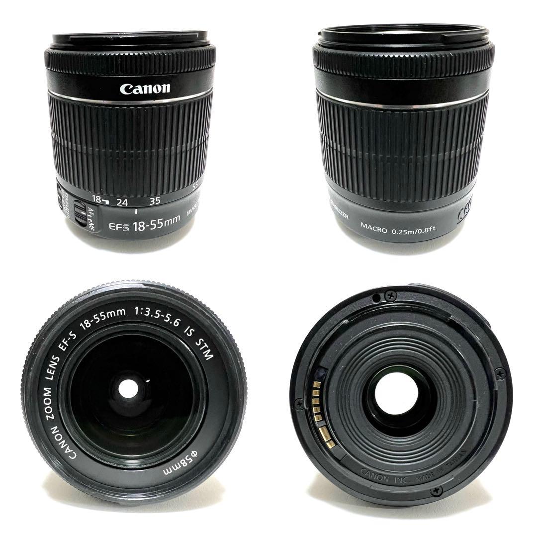 美品 キャノン EOS Kiss X8i デジタルカメラ レンズ3点セット
