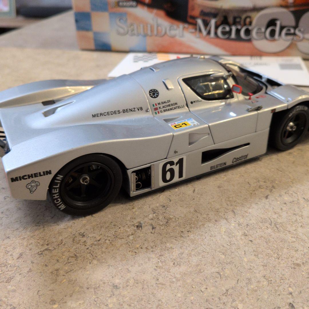 ★エグゾト 1/18 サウバー メルセデス C9 ルマン 1989 優勝
