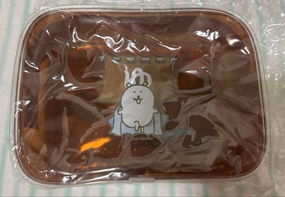 自分ツッコミくま スクエアポーチM 泊まりたい 初期 エイノバ ナガノ