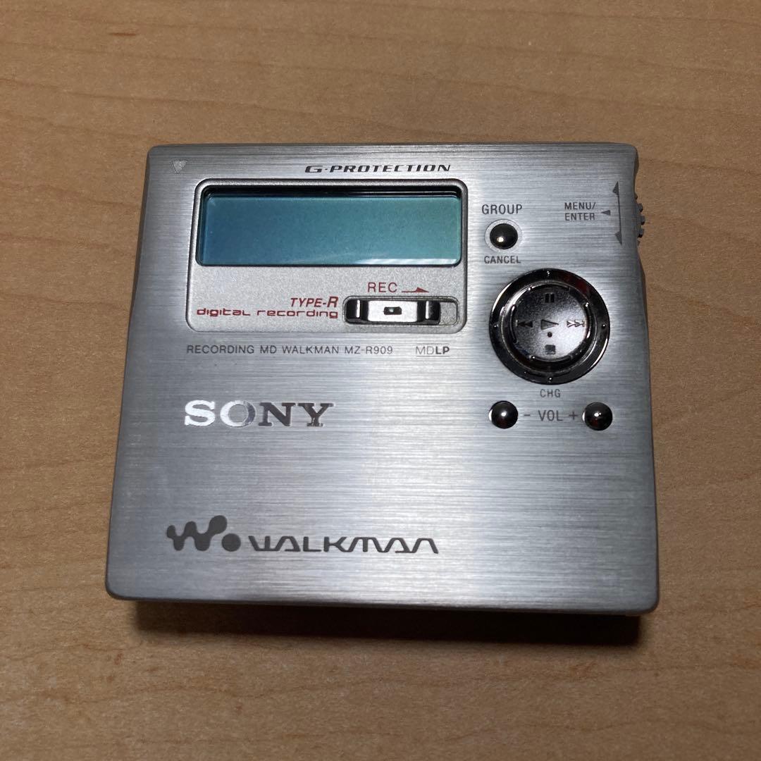 SONY ソニー ポータブルMDレコーダー ウォークマン MZ-R909