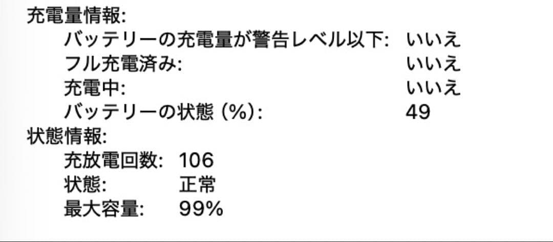MacBook Air M4 13インチ 16GB 512GB BT99% 箱付