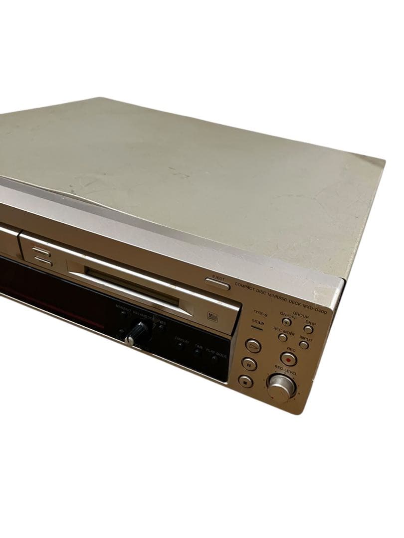 SONY CD MDデッキ MXD-D400 コンパクトディスク プレイヤー