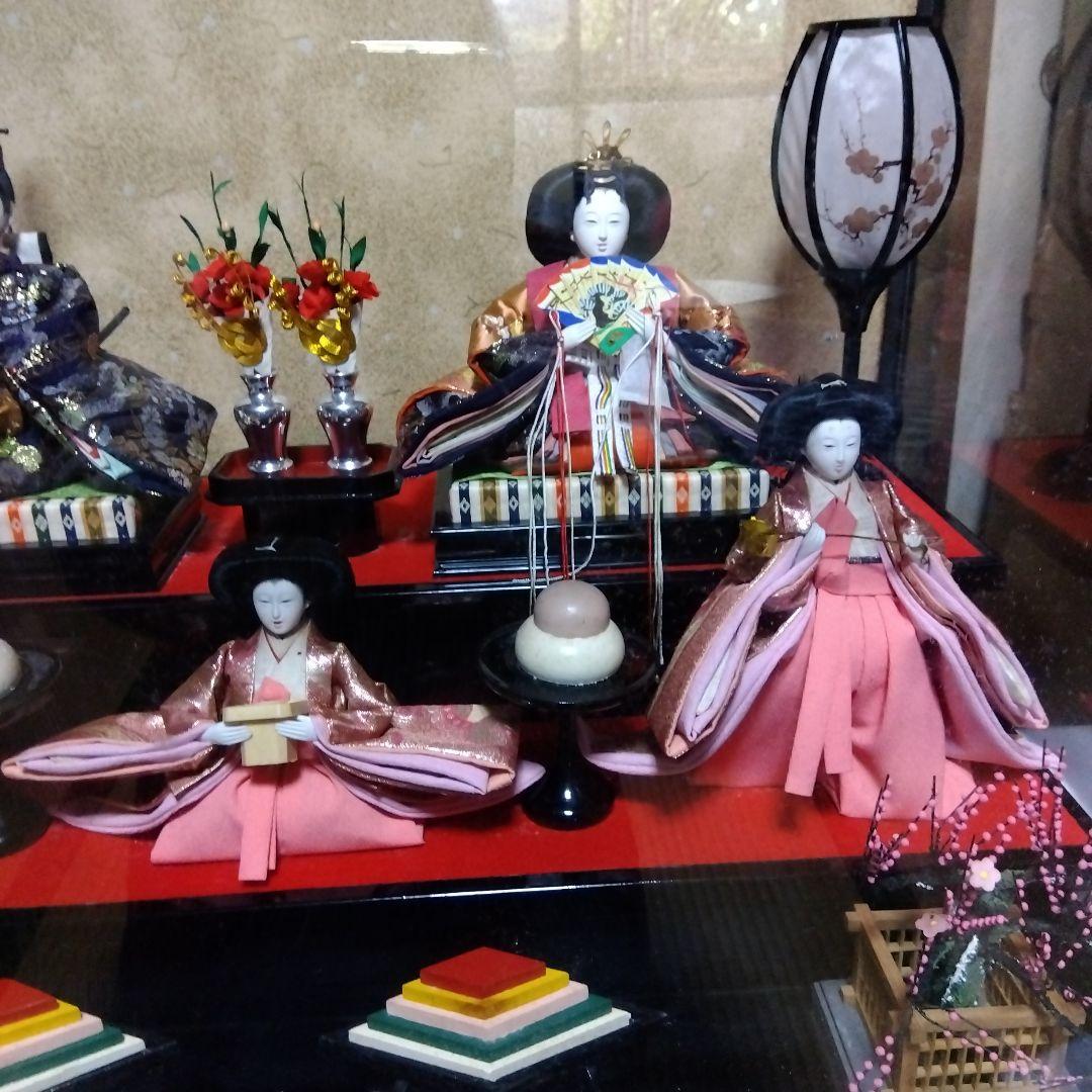 ❤️ガラスケース入りお雛様❤️