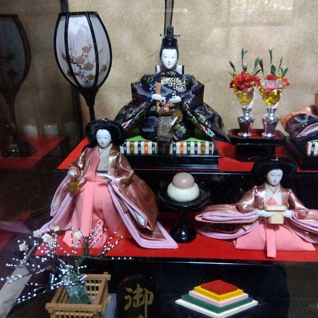 ❤️ガラスケース入りお雛様❤️