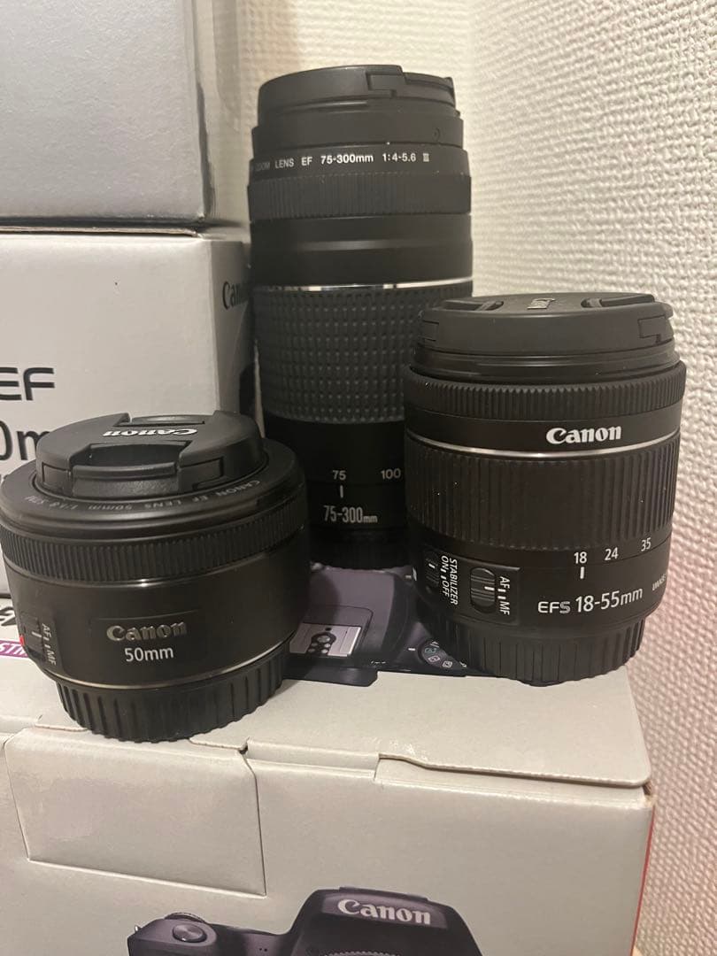 Canon EOS Rebel SL2 またはCanon EOS Kiss X9