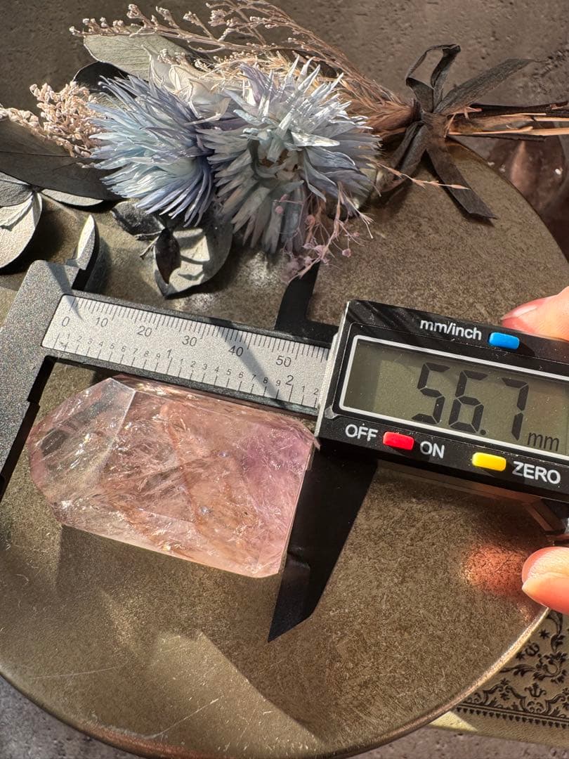 ハイグレード　UV蛍光　ラグジュアリー　アメジスト　タワー　置物