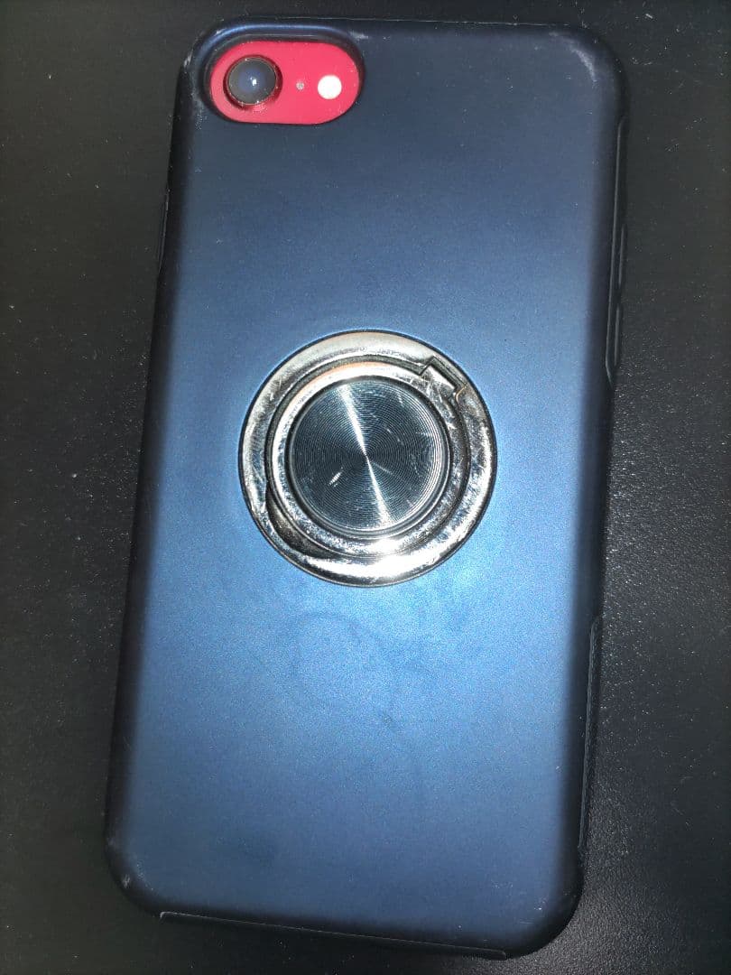 【中古】iPhone SE 第2世代 128GB RED simフリー カバー付