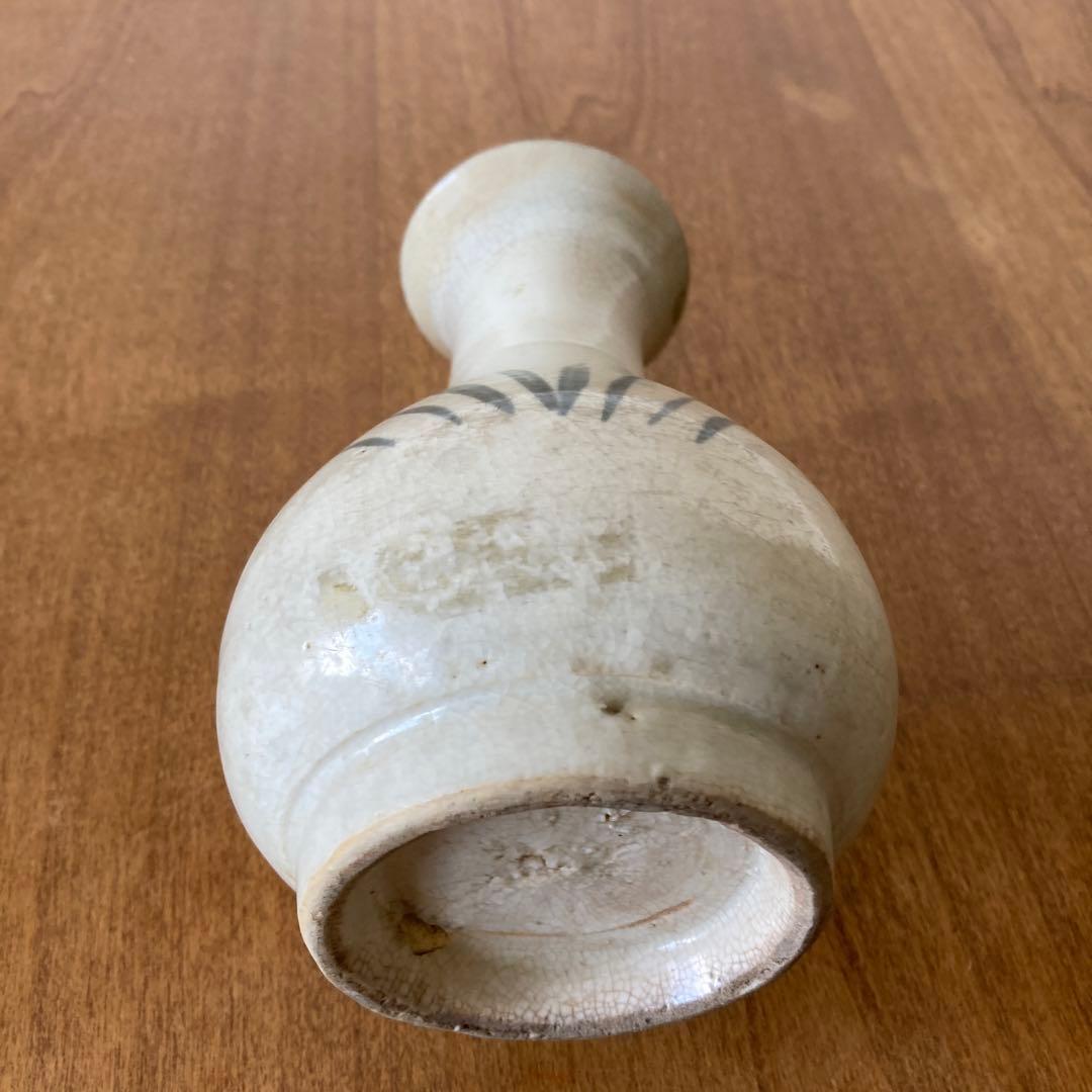 民藝　骨董　染付　徳利　花瓶