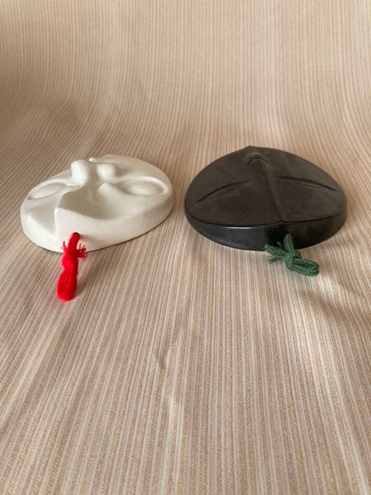 【3点】岡本太郎　陶器　太陽の塔　箱付　日本万国博覧会　EXPO'70　大阪万博