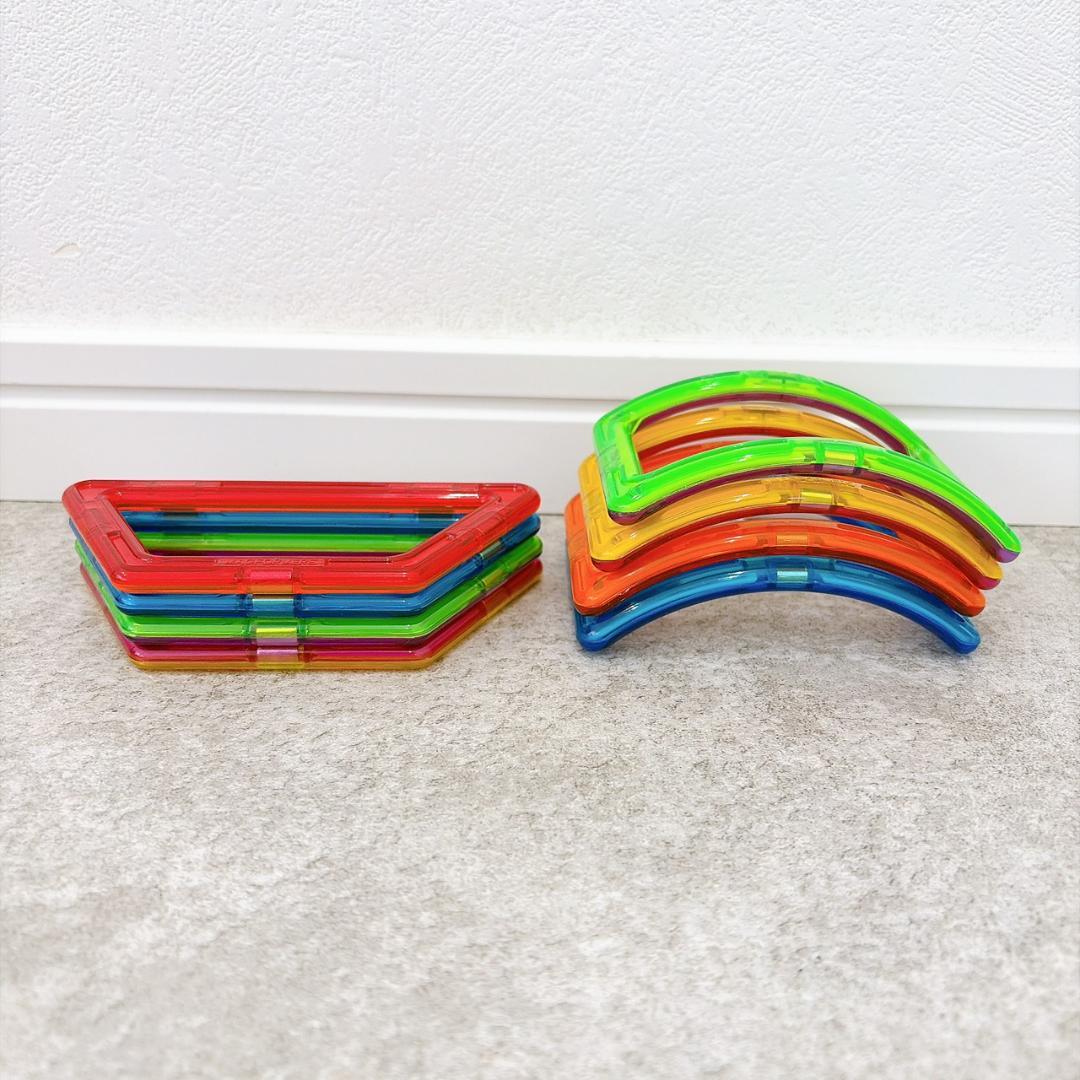 マグフォーマー 車両パーツ付 134ピース マグネットブロック