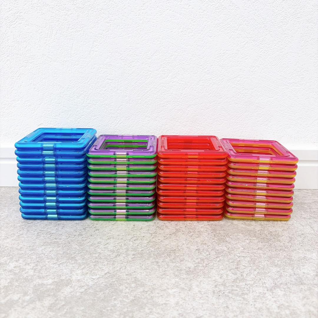 マグフォーマー 車両パーツ付 134ピース マグネットブロック