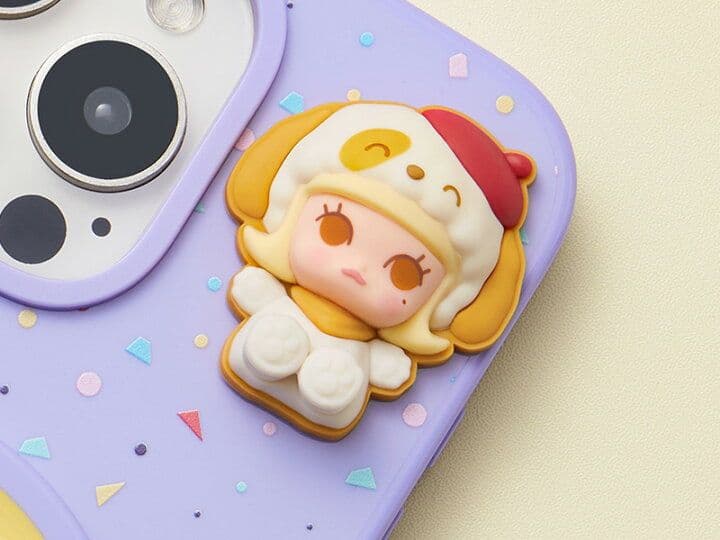 POPMART パジャマパーティー スマホケース、チャームセット ラブブ