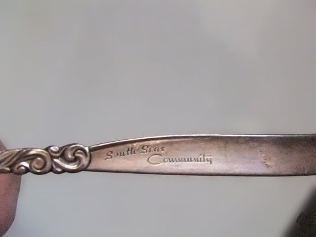 ティースプーン6個セット! ビンテージコミュニティシルバープレート