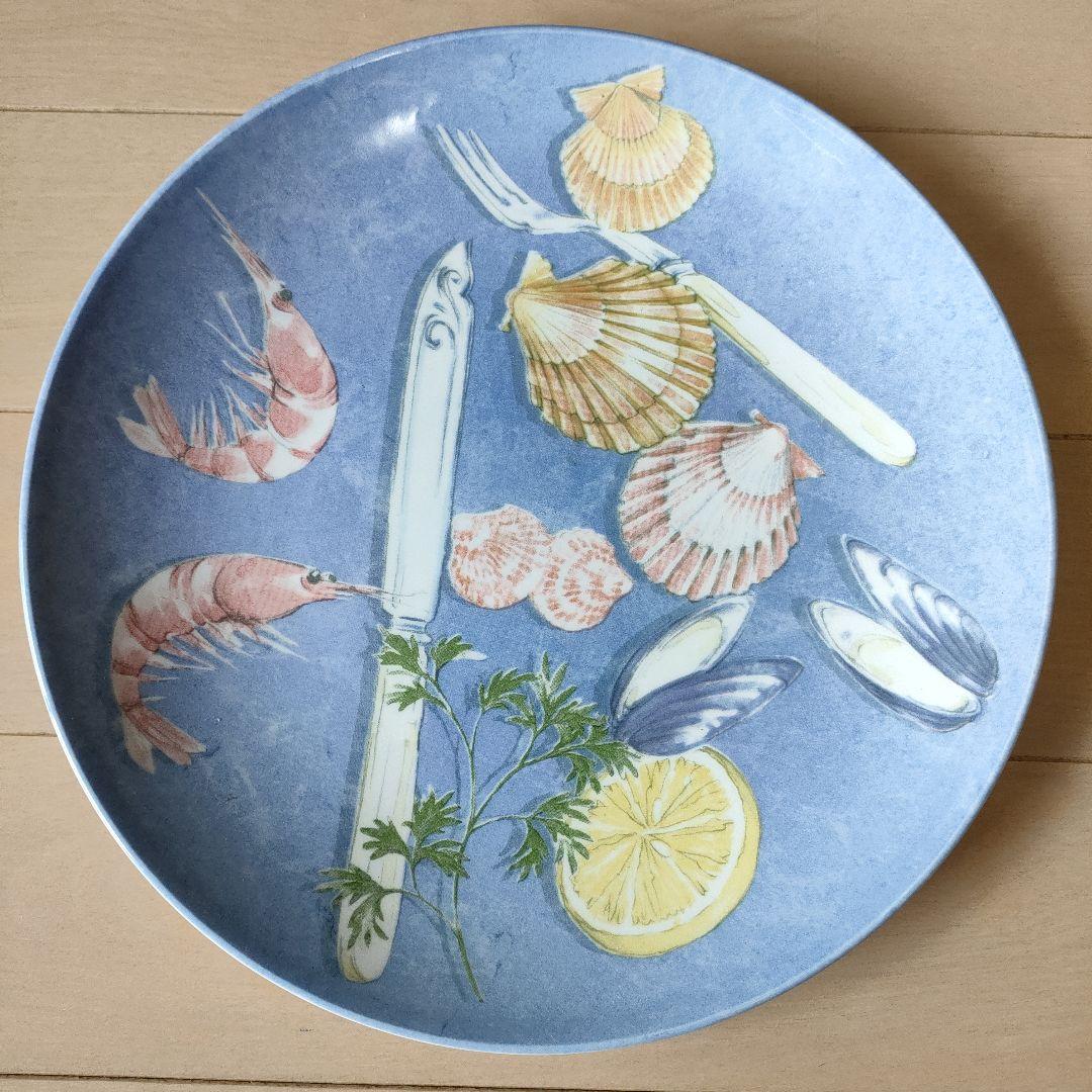 ♥ おそらく日本未入荷かわいい柄皿 22.5cm 4枚セット