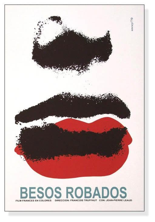 Besos Robados /トリュフォー/ポスター