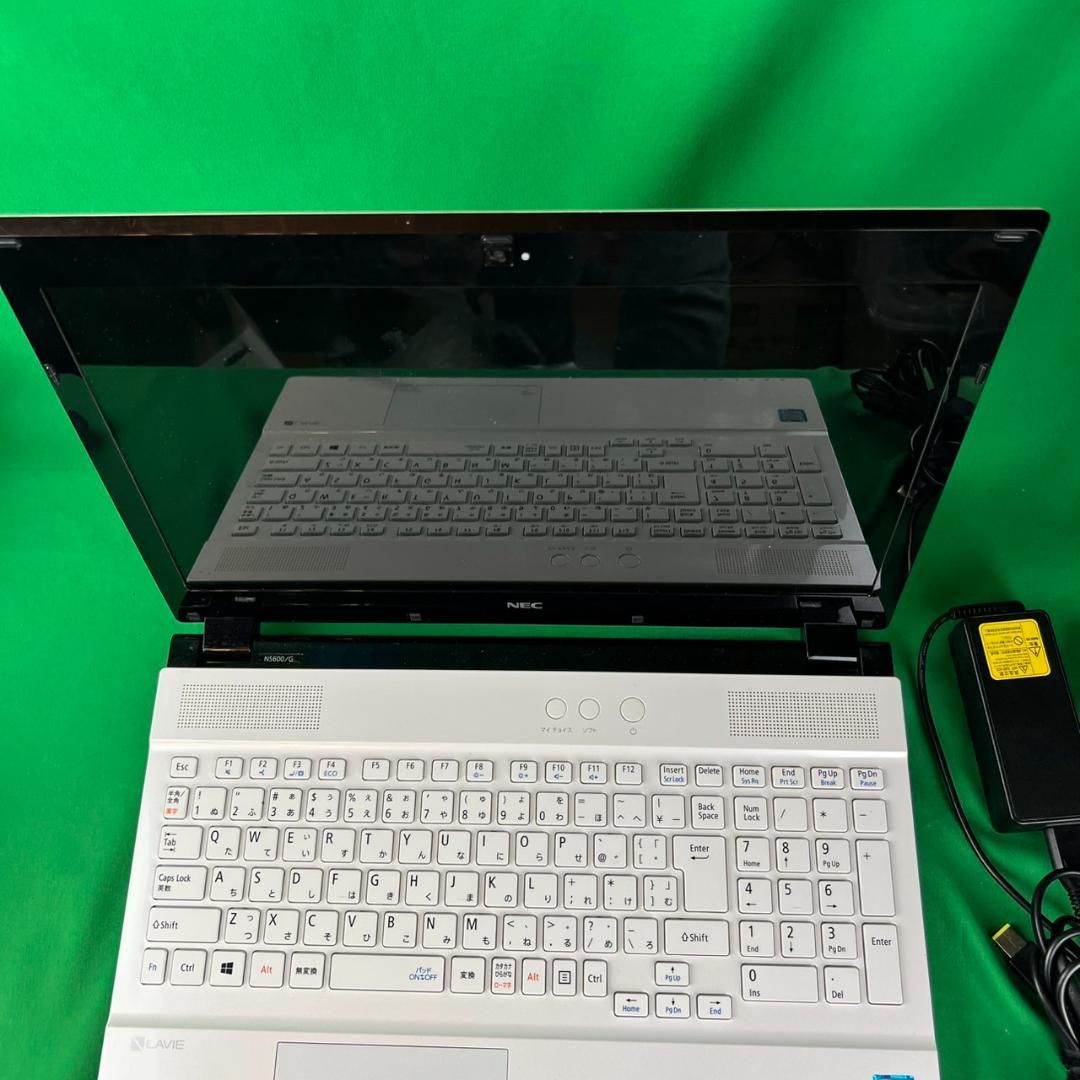 NEC　ノートパソコン　NS600/G　windows10　初期化済み