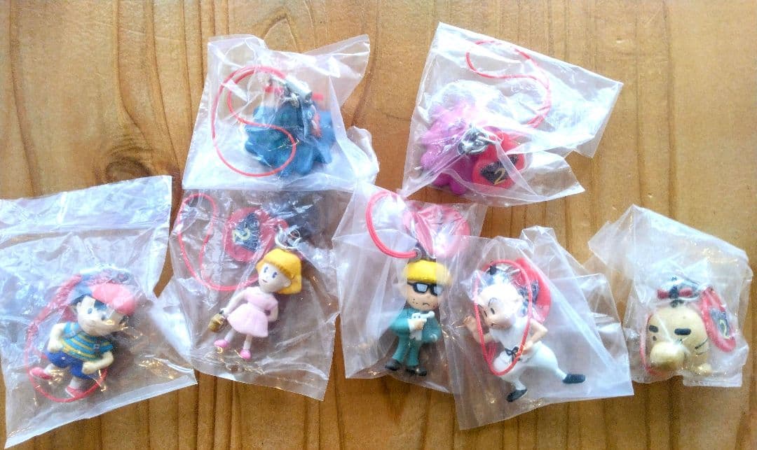 MOTHER2 フィギュアストラップ 全7種 コンプリートセット