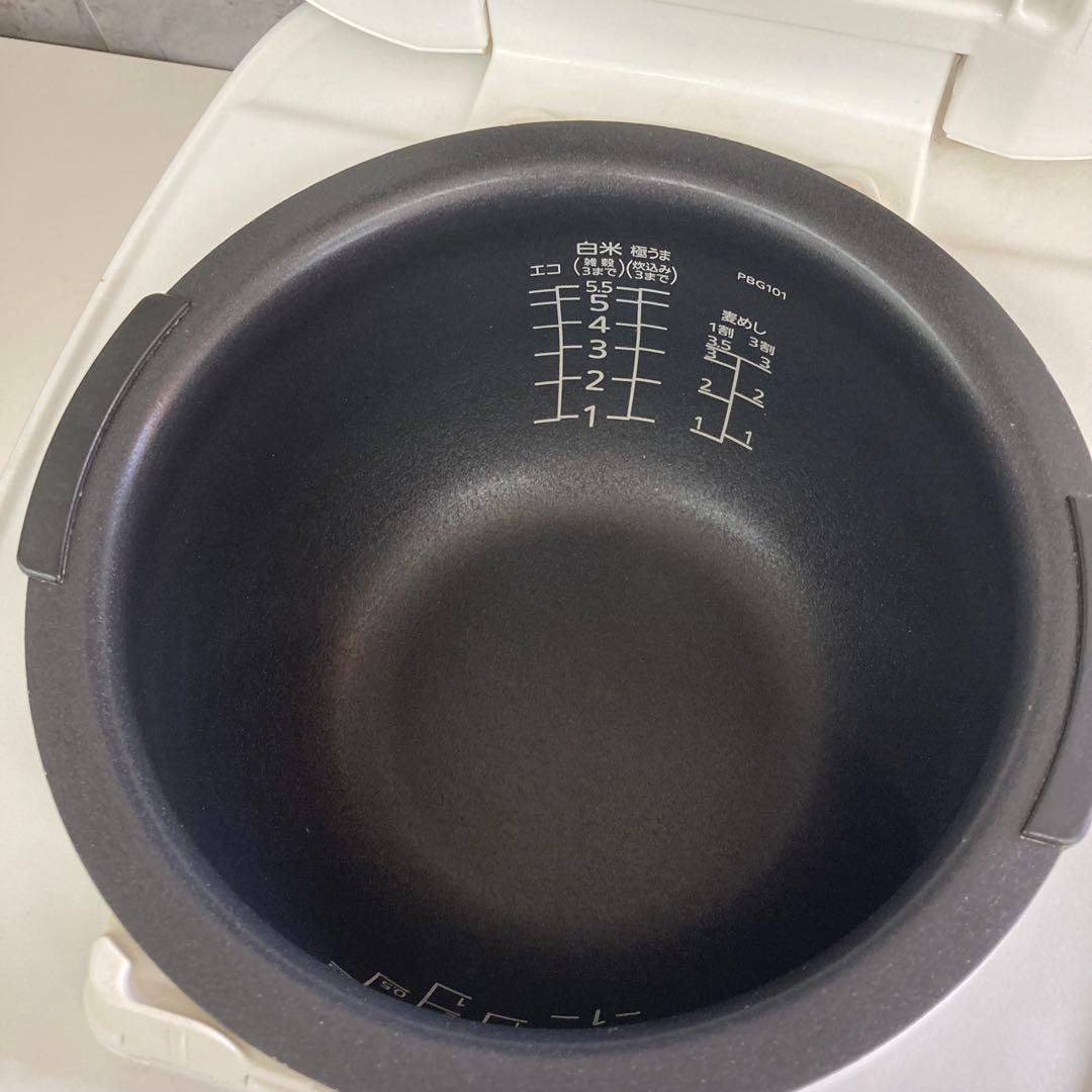 タイガー 圧力IHジャー JPB-G102 クールホワイト 2016年製