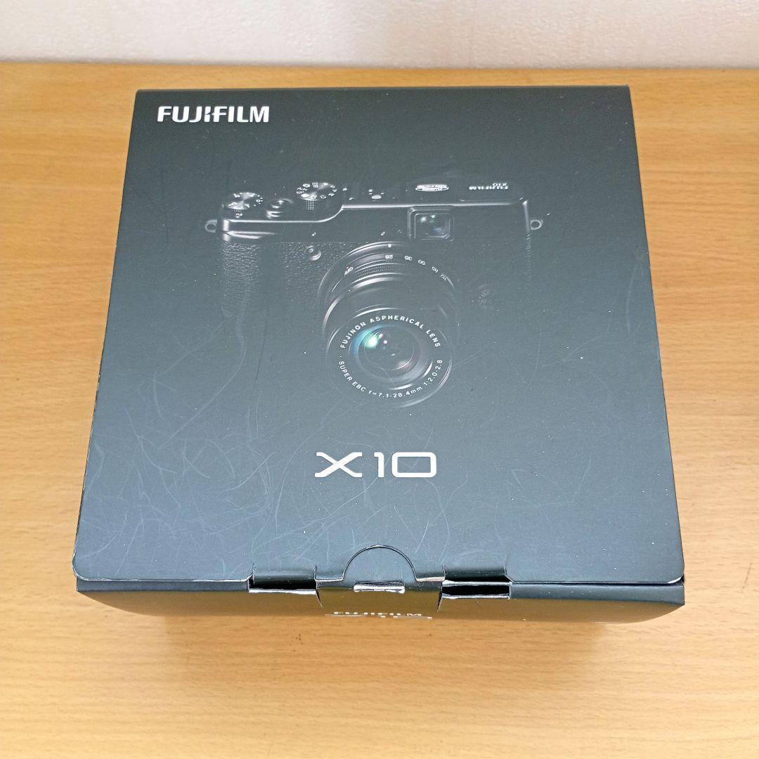 美品 FUJIFILM X10 フジフイルム デジカメ 付属品 バッテリー 箱