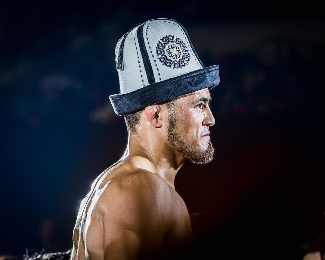 RIZIN ラジャブアリ・シェイドゥラエフ選手着用 キルギス伝統帽子