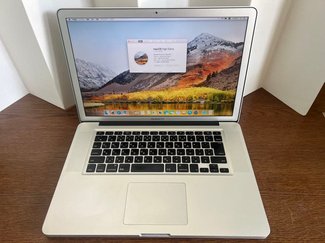 MacBookPro15インチMid2010 ジャンク扱いで