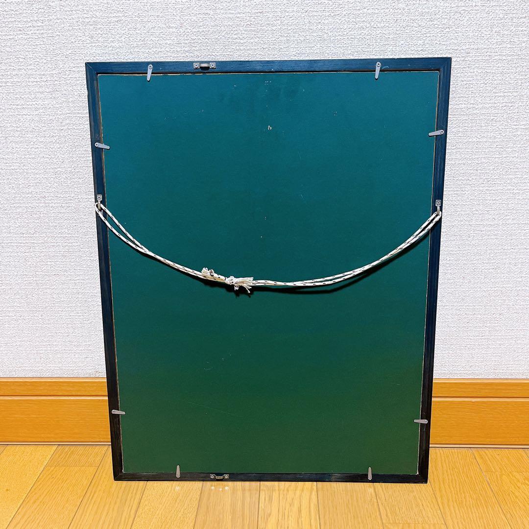 真作 遊馬正 「Umbrella」 木版画　1988年　ed.30/40