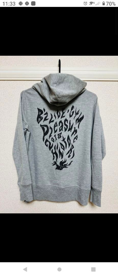 B'z ヒノトリ サマパーカー