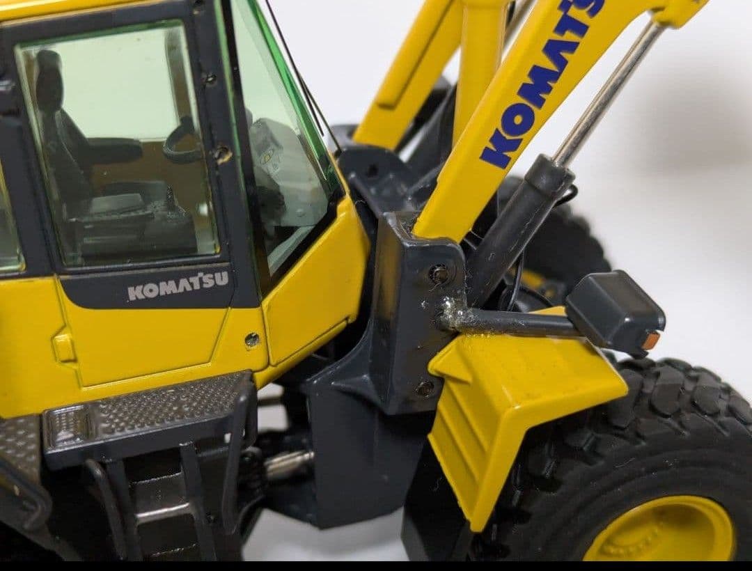 コマツ WA380-7 1/50 ホイールローダー 難あり