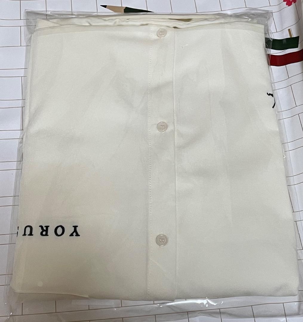 ヨルシカ　一人称　ロングシャツ　A アイボリー　XL