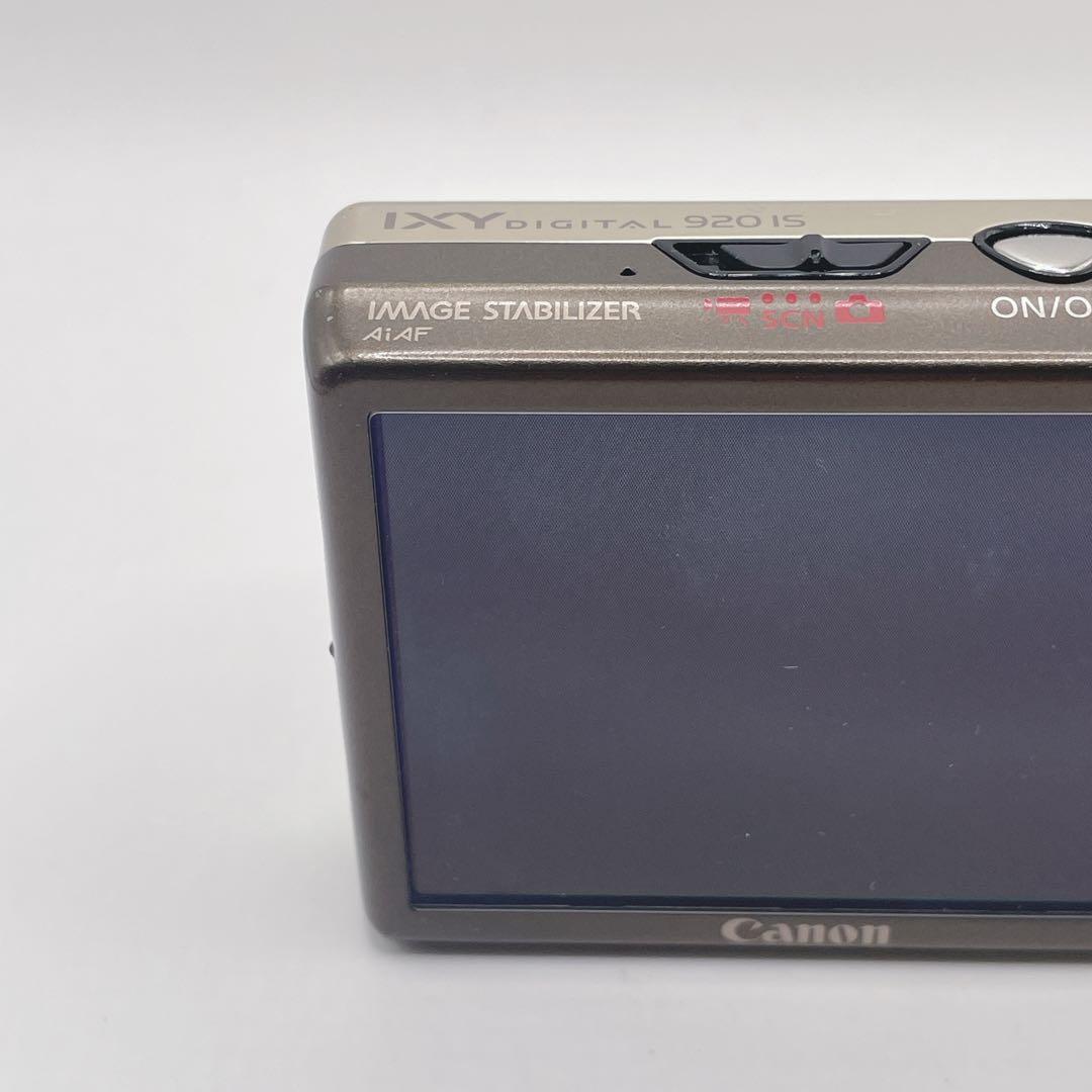 動作品✨ Canon IXY 920IS デジタルカメラゴールド