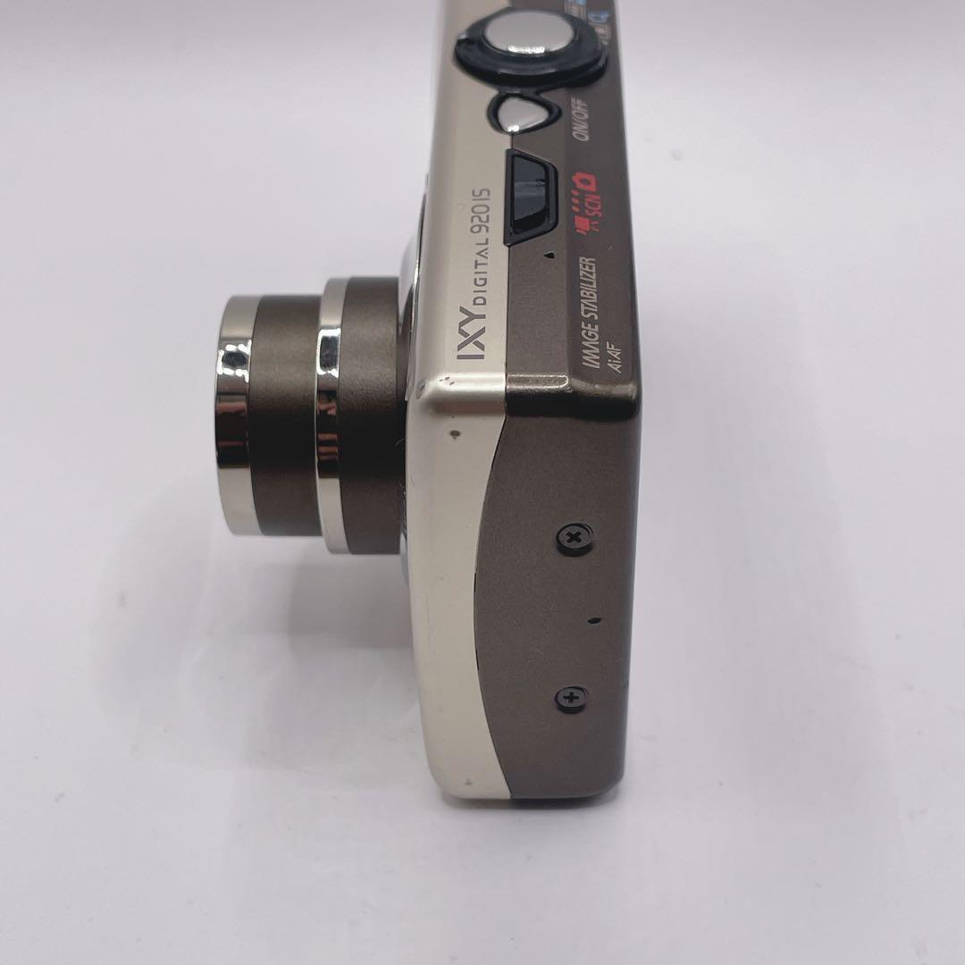 動作品✨ Canon IXY 920IS デジタルカメラゴールド