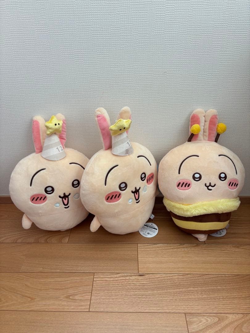 最終価格売り切！　ちいかわ　うさぎ　まとめ売り　ぬいぐるみ　マスコット　ポーチ