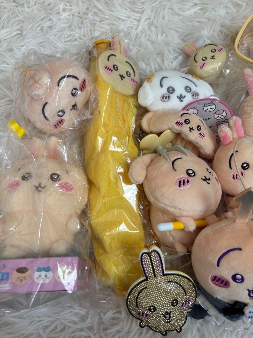 最終価格売り切！　ちいかわ　うさぎ　まとめ売り　ぬいぐるみ　マスコット　ポーチ