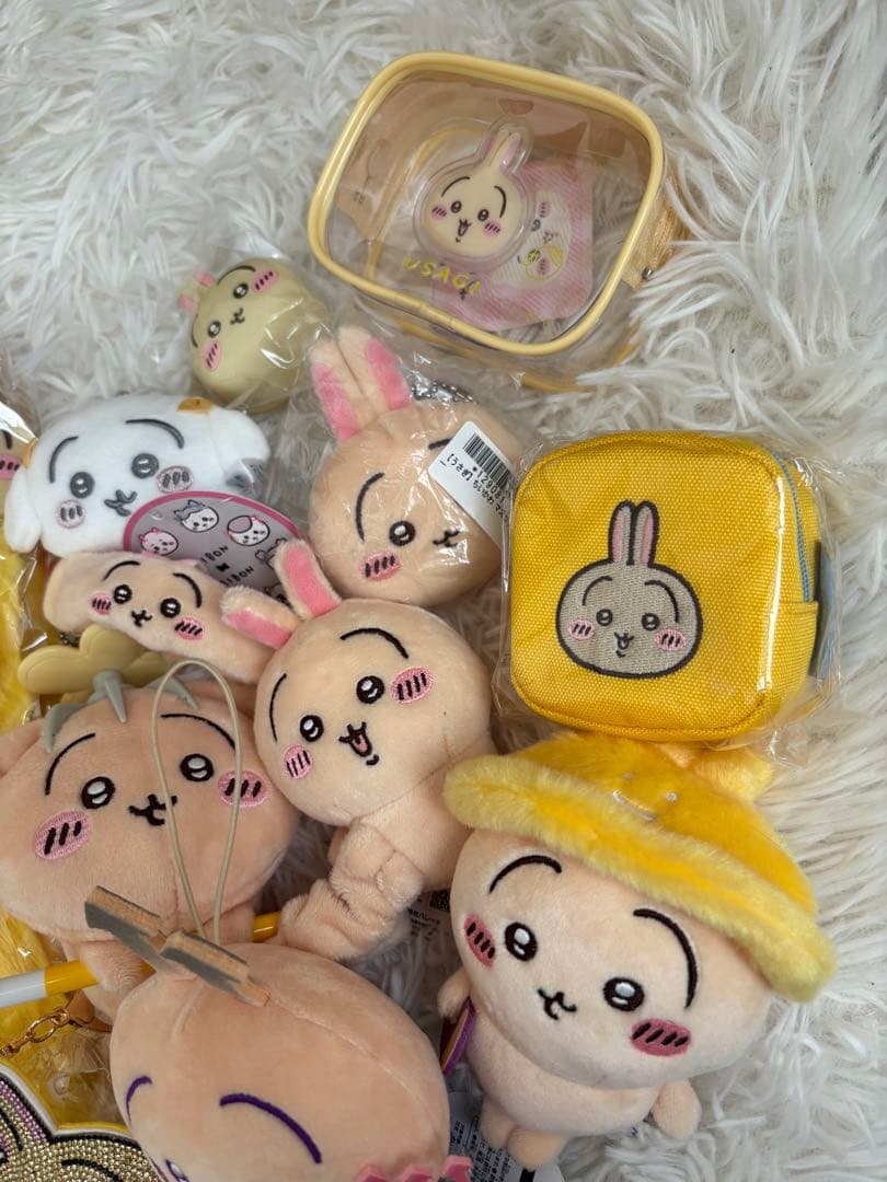 最終価格売り切！　ちいかわ　うさぎ　まとめ売り　ぬいぐるみ　マスコット　ポーチ