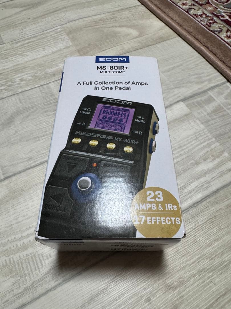 ZOOM MS-80IR+ マルチストンプ アンプシミュレータ