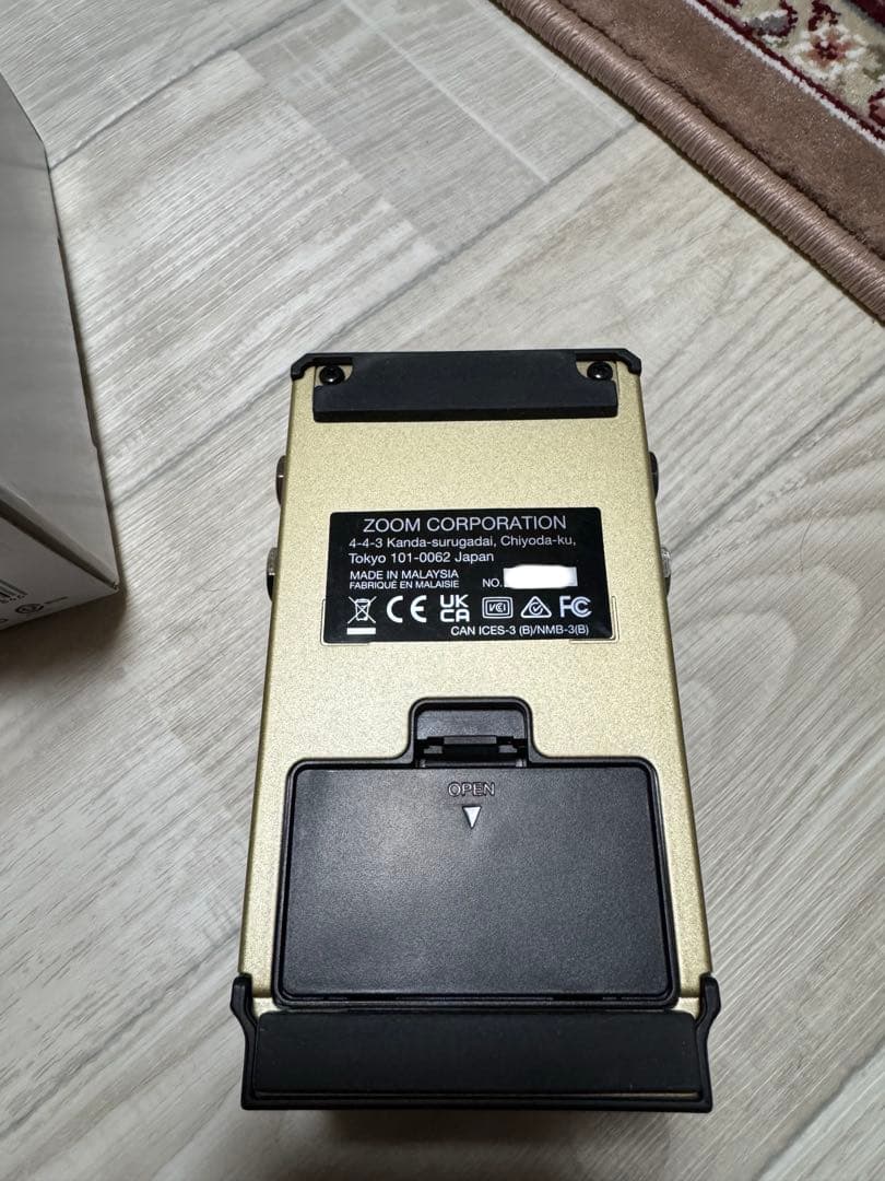 ZOOM MS-80IR+ マルチストンプ アンプシミュレータ