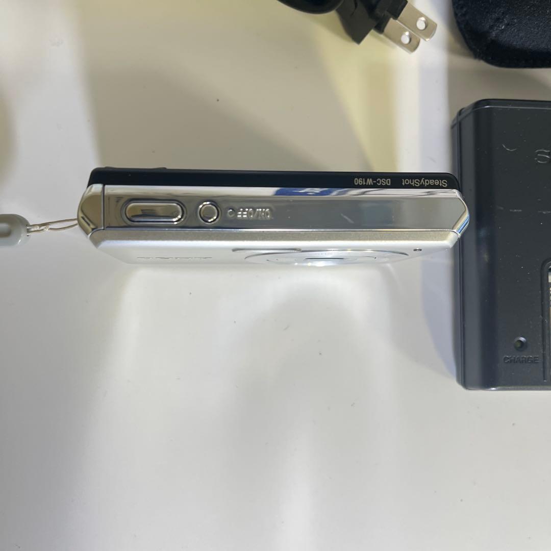 SONY Cyber-shot DSC-W190 ソニー サイバーショット 銀