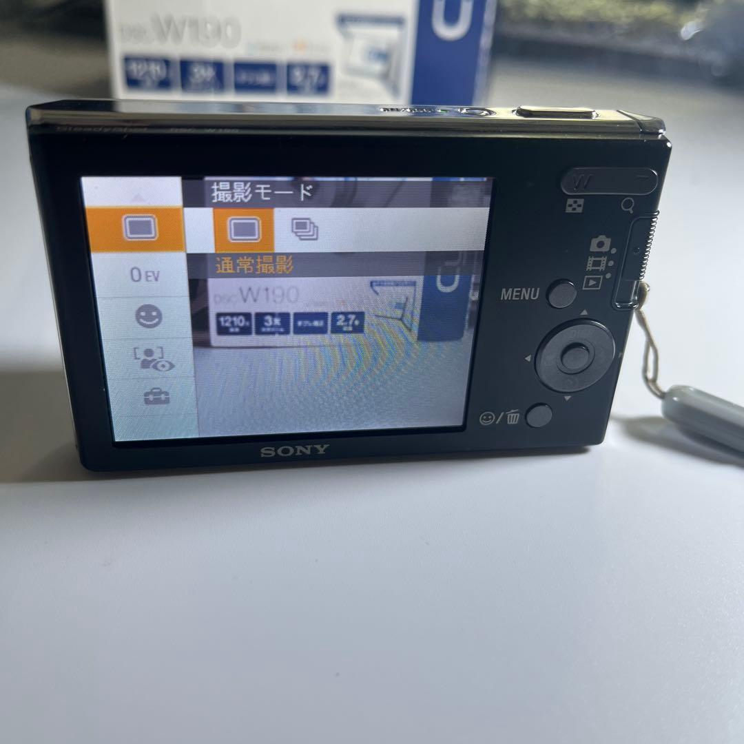 SONY Cyber-shot DSC-W190 ソニー サイバーショット 銀