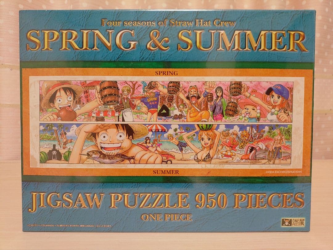 ONEPIECE展ジグソーパズル　春＆夏、秋＆冬　2種セット