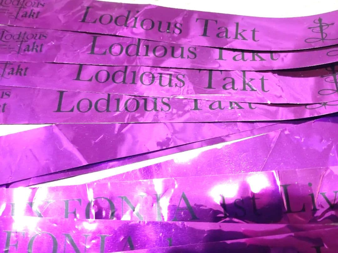 シクフォニ　全種類　Lodious Takt 1st Live