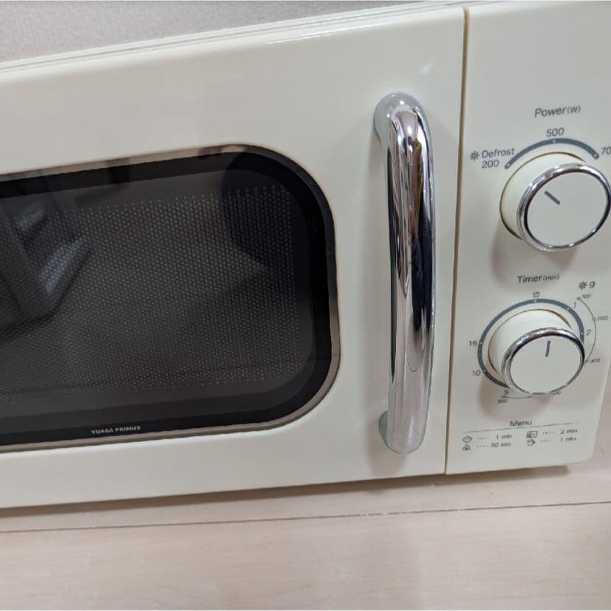 レトロ YUASA 単機能レンジ PRE-702B(50HZ)東日本専用