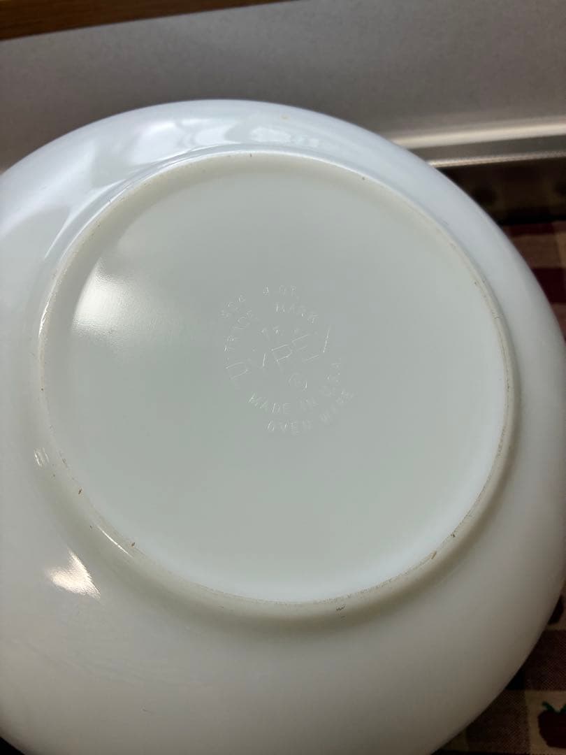 【最終値下げ】オールドパイレックス　スノーフレークミキシングボウル3コ　USA