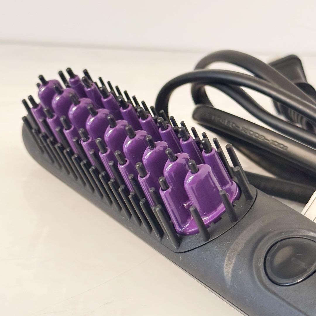 YA-MAN ヘアアイロン DH1.6N ブラシ型ストレートアイロン