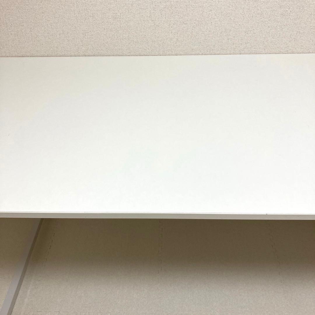 ホワイトシンプルデスク　120×60×70